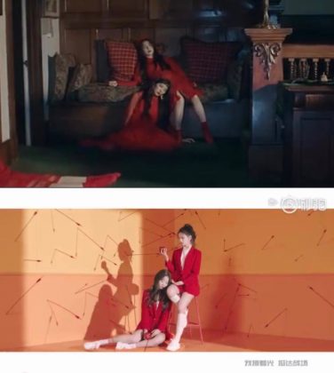 火箭少女101 抄襲 Red Ve;vet