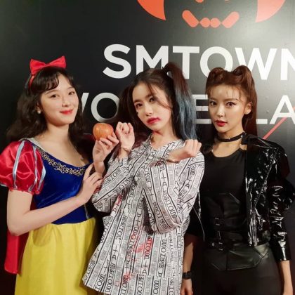 趙宇麗、趙恩宇、洪志胤@SMTOWN WONDERLAND 2018