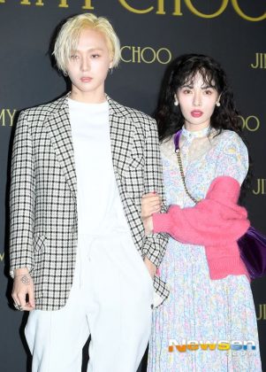泫雅、E'Dawn@JIMMY CHOO&nbsp;2019 新品發表會