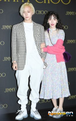 泫雅、E'Dawn@JIMMY CHOO&nbsp;2019 新品發表會