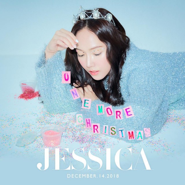 Jessica 聖誕單曲《One more Christmas》宣傳照