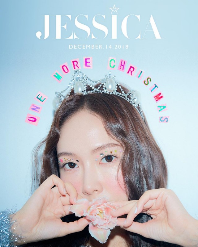 Jessica 聖誕單曲《One more Christmas》宣傳照