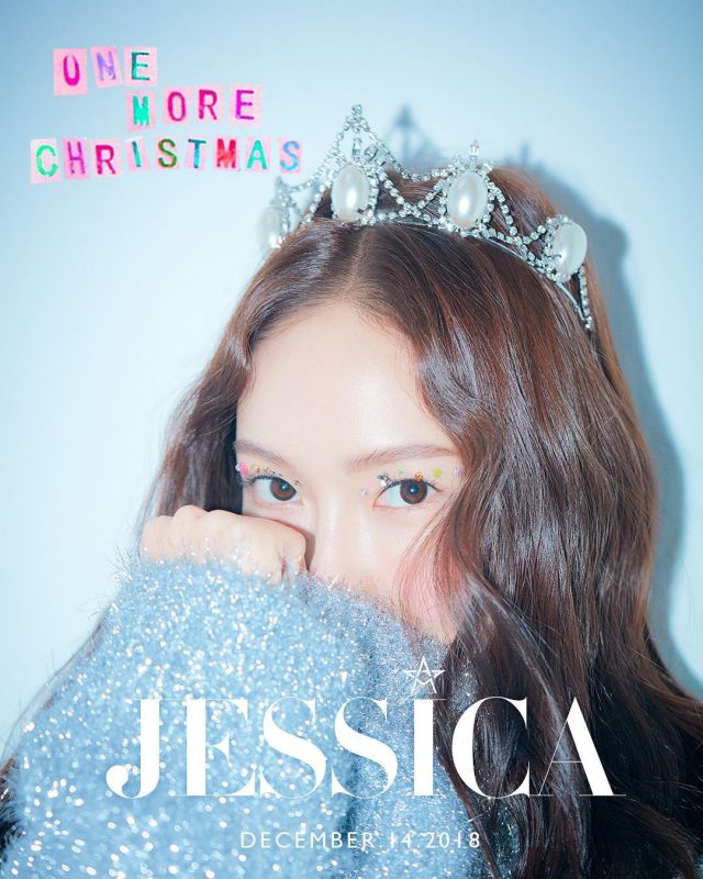 Jessica 聖誕單曲《One more Christmas》宣傳照
