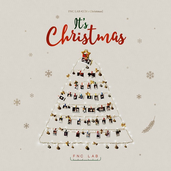 FNC Ent. 家族聖誕曲《It’s Christmas》封面