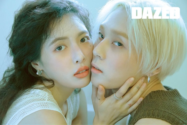 泫雅、E'Dawn《DAZED》情侶畫報