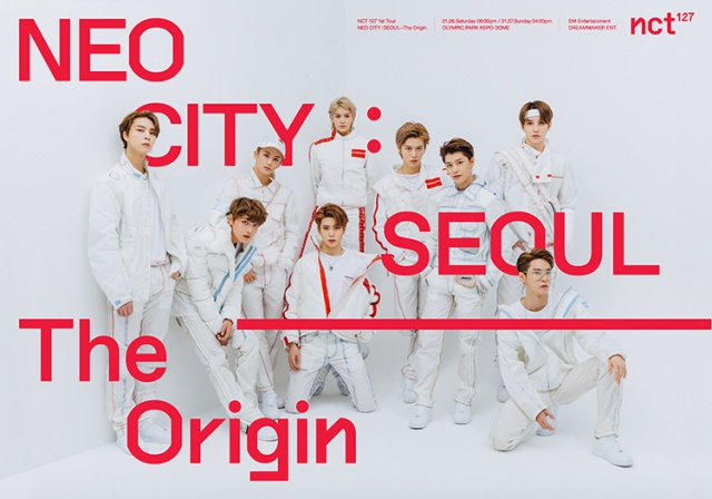 NCT 127 演唱會《NCT 127 1st Tour 'NEO CITY : SEOUL – The Origin'》海報