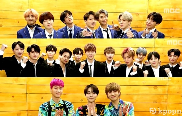 BTS、Wanna One、WINNER