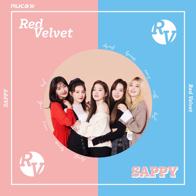 Red Velvet 日文單曲《SAPPY》團體版封面