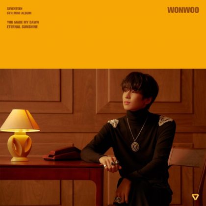 WONWOO《YOU MADE MY DAWN》概念照@ETERNAL SUNSHINE 版