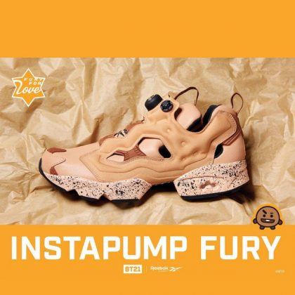 SHOOKY x Reebok 聯名鞋@INSTAPUMP FURY 系列