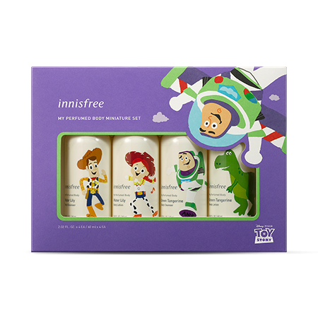 innisfree x 玩具總動員「我的香氛身體迷你組 (4入)」