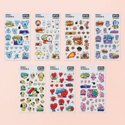 BT21@貼紙A款