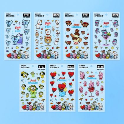 BT21@貼紙B款