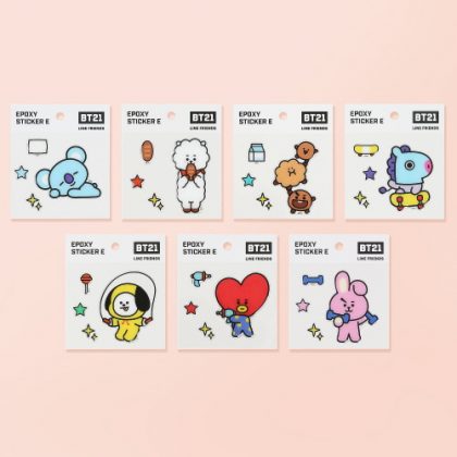 BT21@貼紙E款