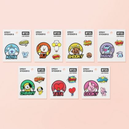 BT21@貼紙G款