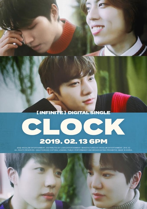 INFINITE《CLOCK》宣傳照