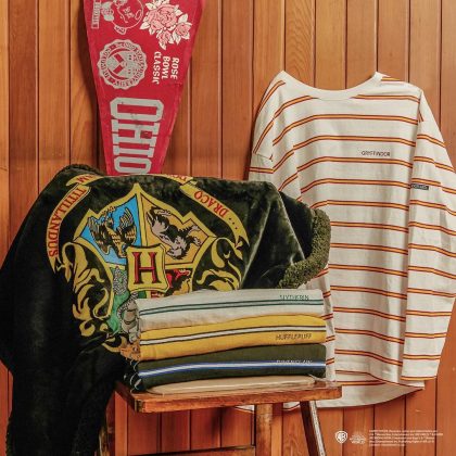 SPAO x 哈利波特：學院繡字長袖 T