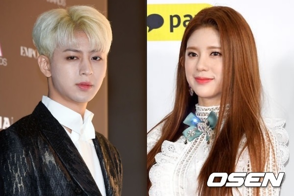 song (宋允亨,24) 与 momoland daisy (20) 在情人节当天传出恋爱说