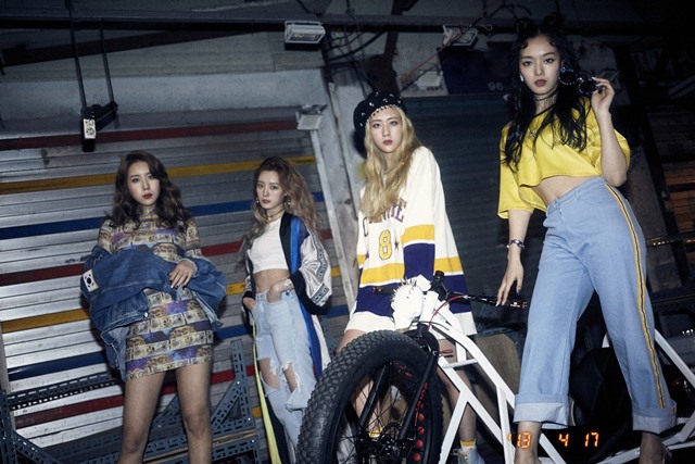 WA$$UP《COLOR TV》宣傳照