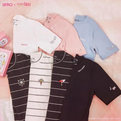 SPAO x 庫洛魔法使聯名商品