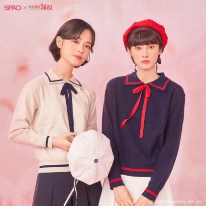 SPAO x 庫洛魔法使聯名商品@模特兒實穿照