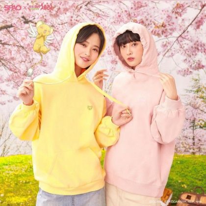 SPAO x 庫洛魔法使聯名商品@模特兒實穿照