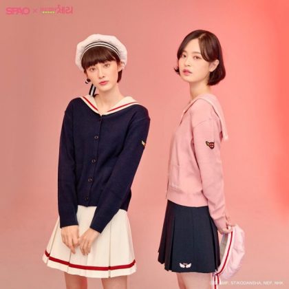 SPAO x 庫洛魔法使聯名商品@模特兒實穿照