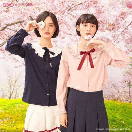 SPAO x 庫洛魔法使聯名商品@模特兒實穿照