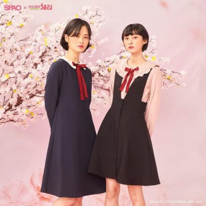 SPAO x 庫洛魔法使聯名商品@模特兒實穿照