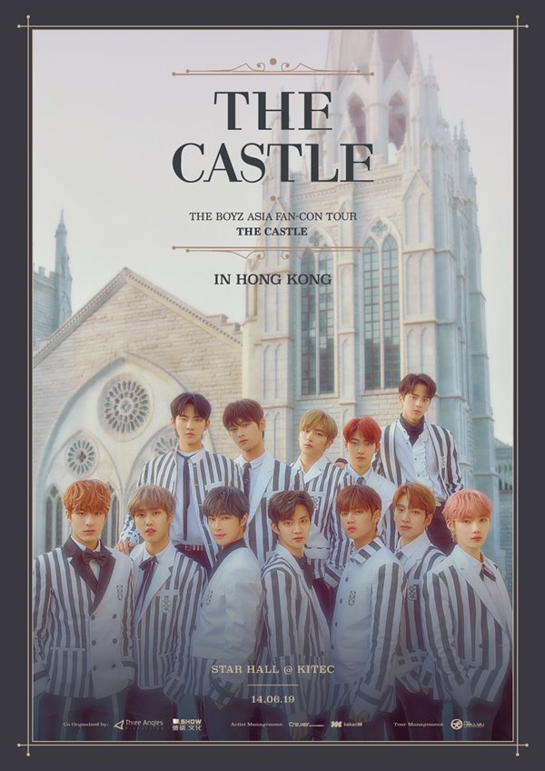 THE BOYZ《THE CASTLE》香港場海報