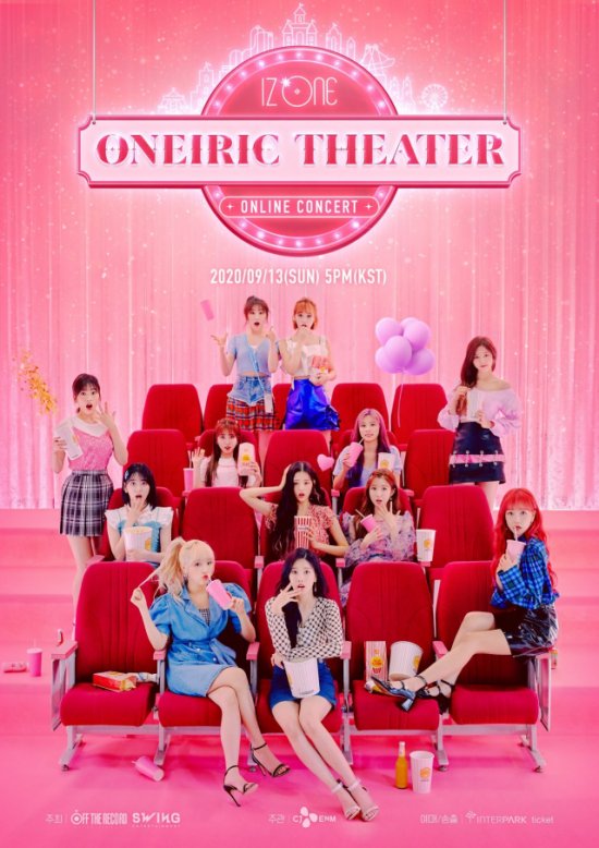 IZ*ONE 線上演唱會《ONEIRIC THEATER》海報