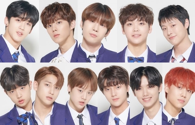 《PRODUCE X 101》限定團體 X1 成員檔案照