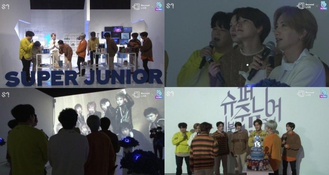 Super Junior 15週年直播影片截圖