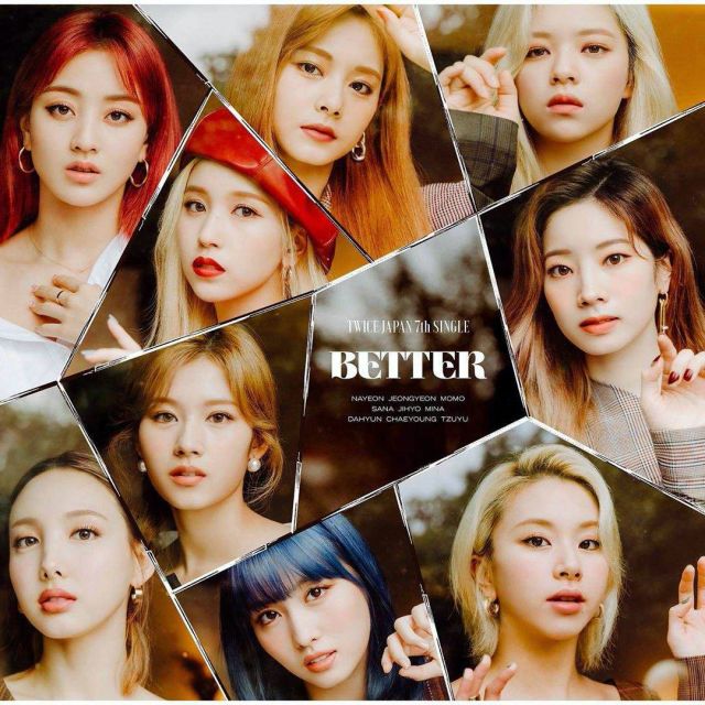 TWICE 第七張日文單曲《BETTER》通常盤