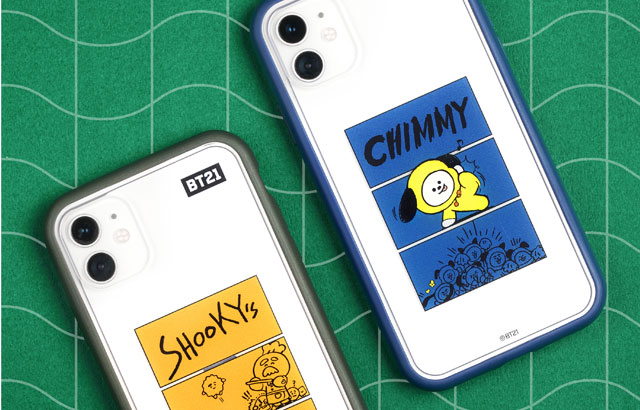 犀牛盾宇宙明星 BT21 手機殼 漫畫系列