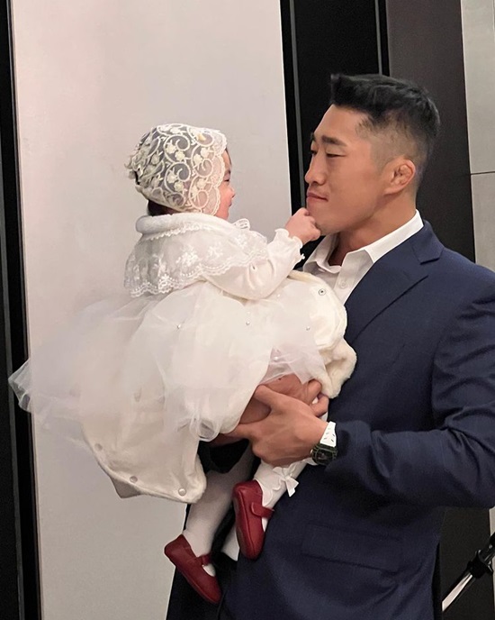 金東炫與女兒
