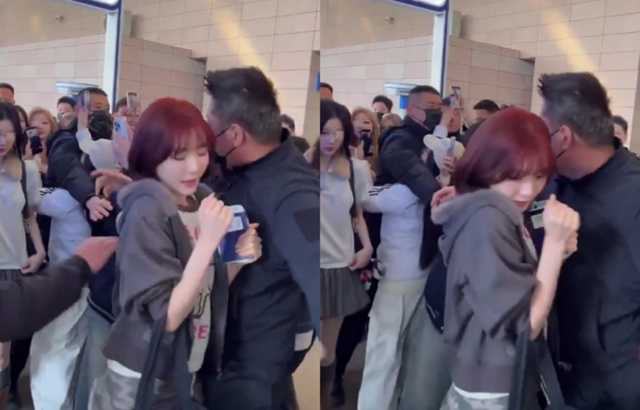 H2H飛上海！JIWOO慘遭保鑣粗暴推撞 混亂畫面瘋傳粉絲氣炸：好誇張