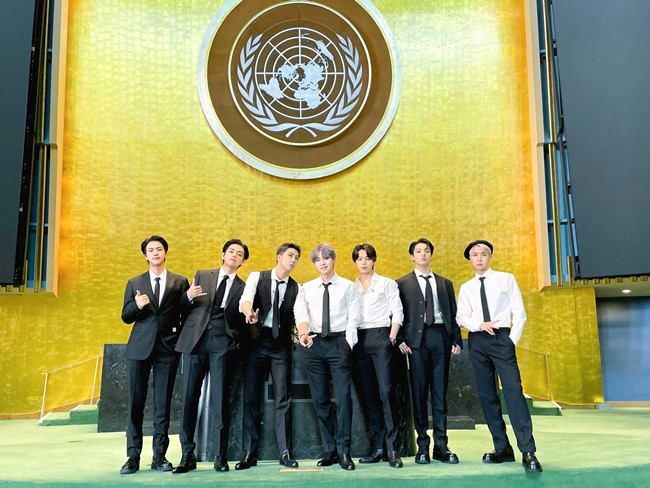 BTS 防彈少年團2021「聯合國大會會議」