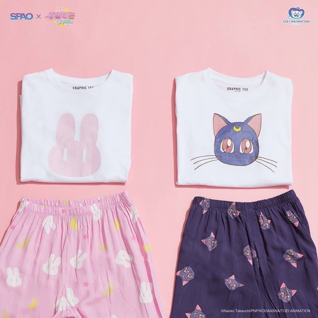 SPAO x 美少女戰士聯名睡衣