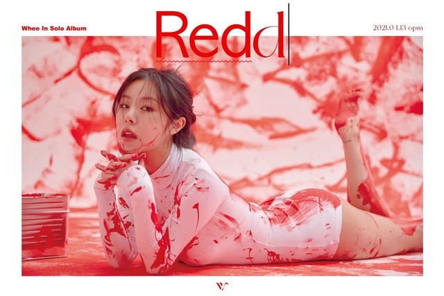 輝人首張迷你專輯《Redd》宣傳照