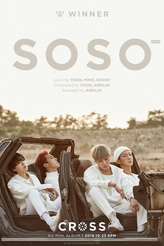 WINNER《SOSO》海報