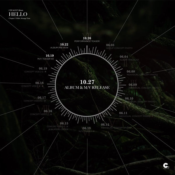 CIX 時程表