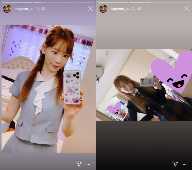 太妍穿校服