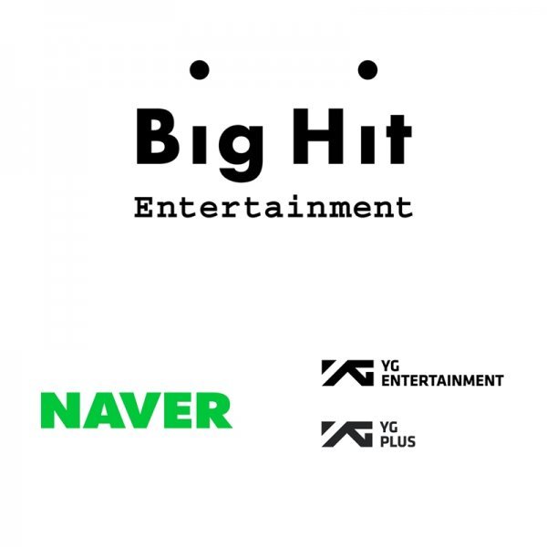 Big Hit、Naver、YG PLUS