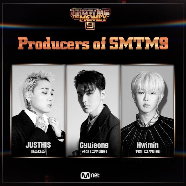 《Show Me The Money 9》導師:JUSTHIS x GroovyRoom