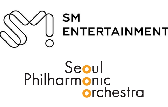 S.M. Etnertainment、首爾市立交響樂團 logo