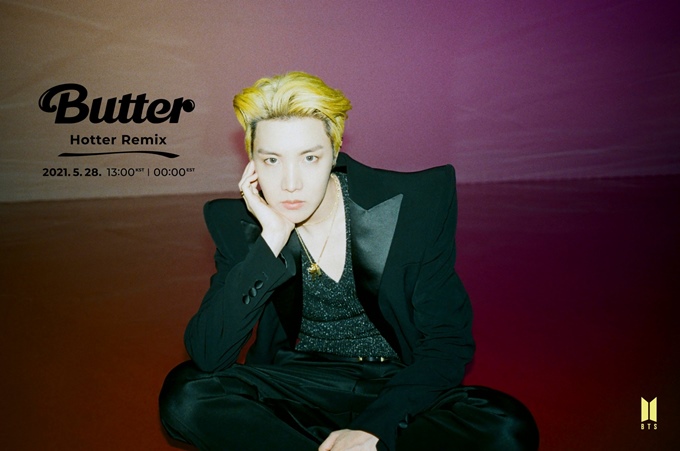 BTS《Butter (Hotter Remix)》預告照