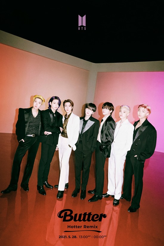 BTS《Butter (Hotter Remix)》預告照