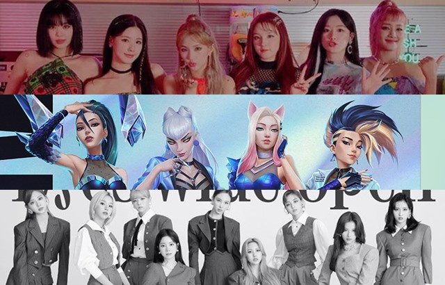 (G)I-DLE、K/DA、TWICE