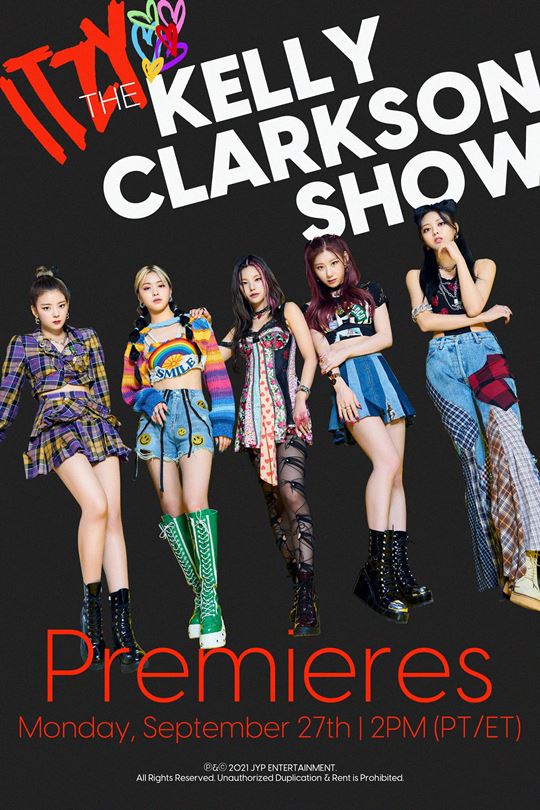 ITZY《The Kelly Clarkson Show》海報